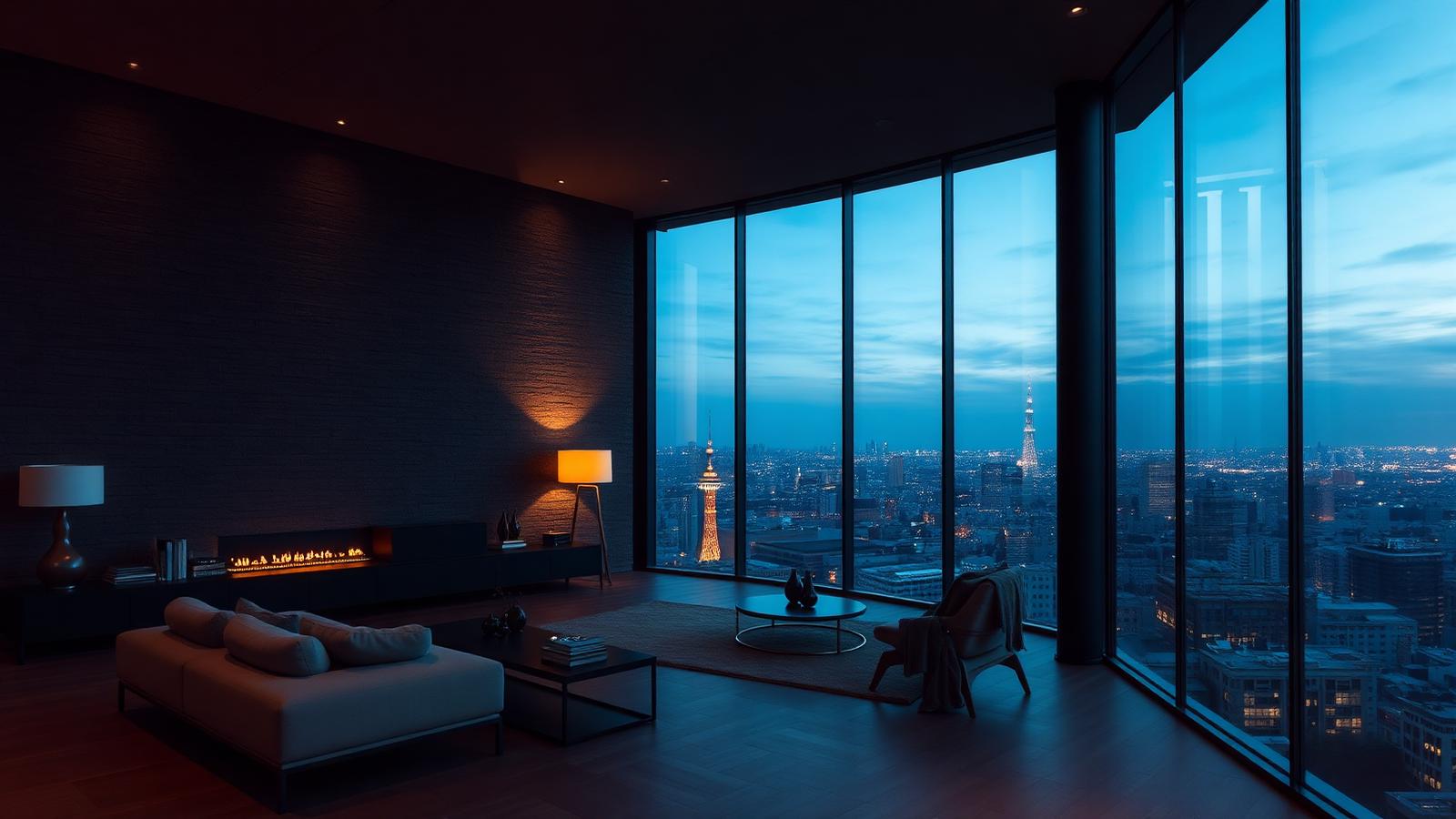 A leased apartment, a private residence transformed with architectural film